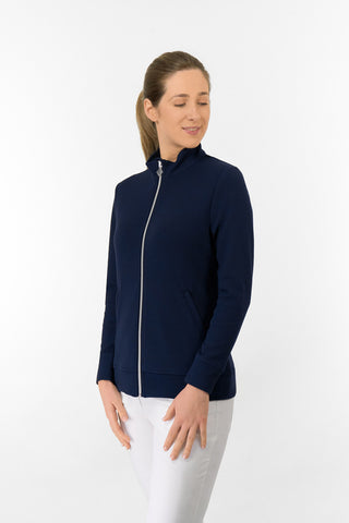 Priya Ladies Summer Golf Jacket - Navy