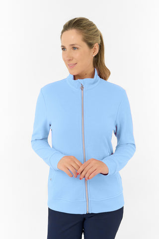 Priya Ladies Summer Golf Jacket - Pale Blue
