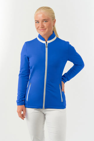 Mist2 Ladies Golf Full Zipped Mid Layer - Royal Blue