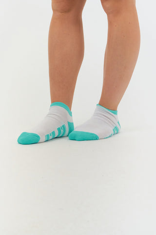 Trixie 3 Pack Ladies Trainer Socks - Ocean