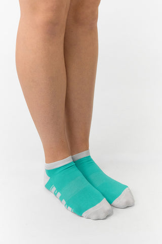 Trixie 3 Pack Ladies Trainer Socks - Ocean