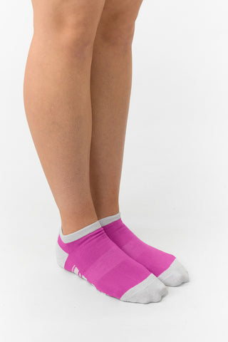 Trixie 3 Pack Ladies Trainer Socks - Azalea Pink