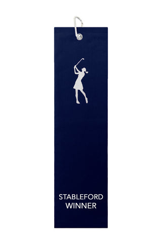 Stableford Winner Tri Fold Golf Towel Prize