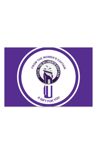 From the Women's Captain Ball Marker - Purple