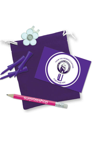 From the Women's Captain Ball Marker & Visor Clip Set - Purple