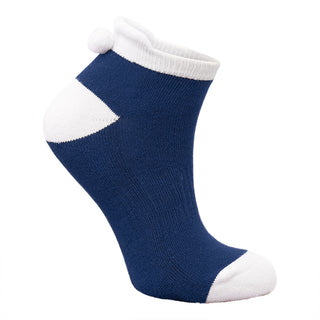 Surprizeshop 5 Pair Pack Of Ladies Pom Pom Golf Socks - Multi Coloured