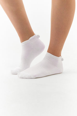 Surprizeshop 5 Pair Pack Of Ladies Pom Pom Golf Socks - Multi Coloured