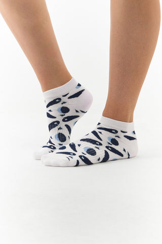 Ladies Golf Trainer Socks 3 Pack - Golf Theme