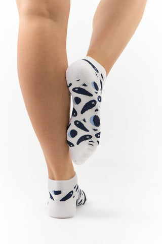 Ladies Golf Trainer Socks 3 Pack - Golf Theme