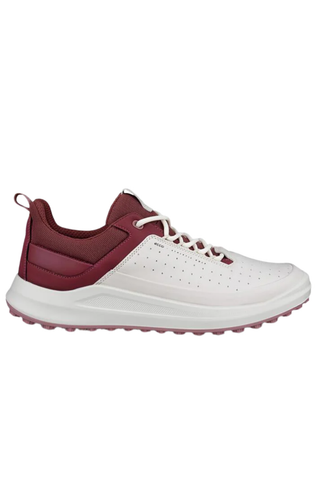 Ecco Core Sneaker Waterproof Ladies Golf Shoes - White/Nocturne