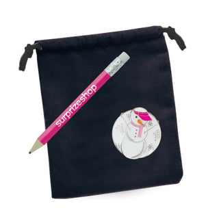 Christmas Snowman Ball Marker Gift Set