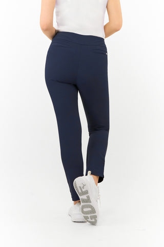 Tail Ladies Allure Pull On Ankle Golf Trousers (28 Inch) - Navy
