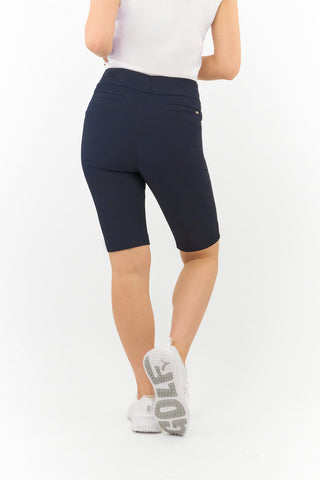 Tail Golf Allure Pull On Ladies Golf Shorts (57cm) - Navy