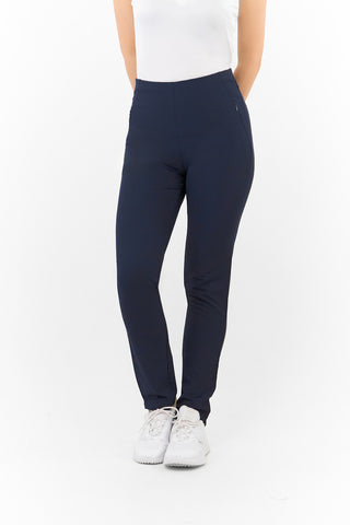 Tail Ladies Allure Pull On Golf Trousers (31 inch) - Navy