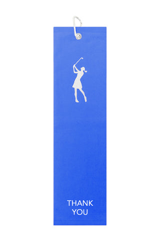 Thank You Tri Fold Golf Towel Prize