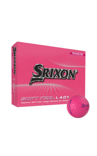 Srixon Soft Feel Lady Golf Balls - Pink (12 Pack)
