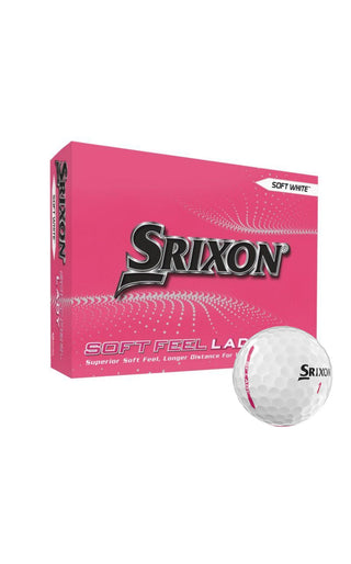 Srixon Soft Feel Lady Golf Balls - White (12 Pack)