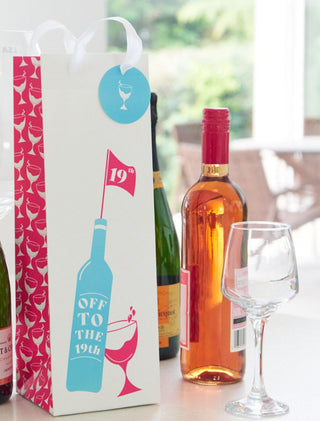 3 Pack Wine Bag - Get Me To The 19th Hole