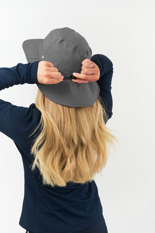 Ladies Golf Waterproof Rain Hat - Grey