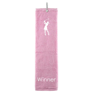 Winner Tri Fold Golf Towel Prize