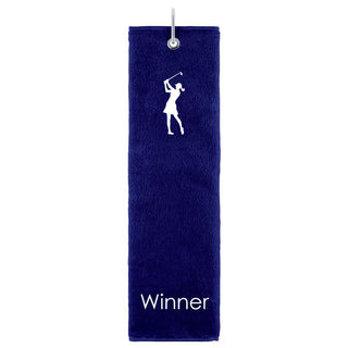 Winner Tri Fold Golf Towel Prize