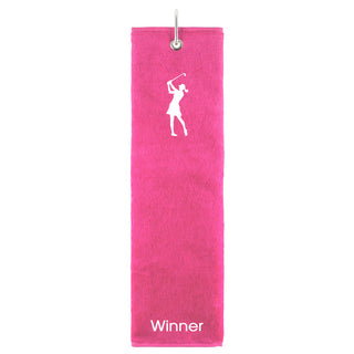 Winner Tri Fold Golf Towel Prize