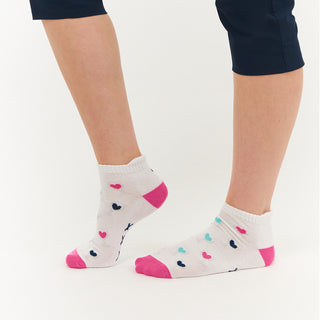 Pair Of Wine Slogan Ladies Golf Socks