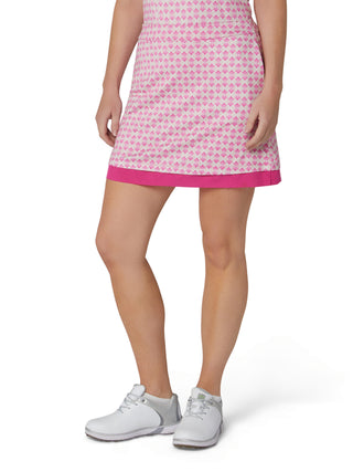 Callaway Deco Print Golf Skort - Fuchsia Purple