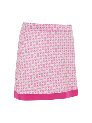 Callaway Deco Print Golf Skort - Fuchsia Purple
