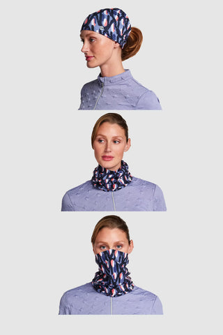 Nivo Dual Neck Warmer - Pansy Garden