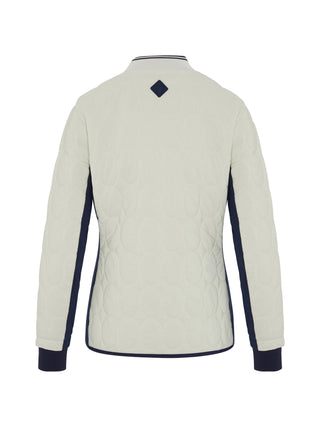 Penguin Ladies Golf Quilted Puffer Jacket - Silver Birch