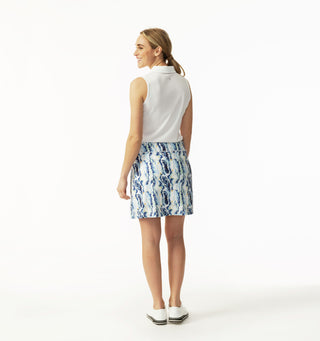 Daily Sports Peoria Sleeveless Golf Polo Shirt  - White