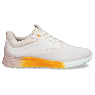 Ecco Ladies Golf S-Three Waterproof Ladies Golf Shoes - Limestone