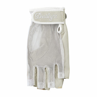 Daily Sports Left Hand Half Finger Sun Glove - Sandy