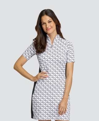 Tail Ladies Rhodes Short Sleeve Dress - Glasgow Light