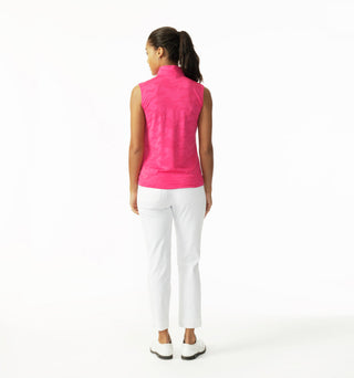 Daily Sports Jess Sleeveless Polo Shirt - Dahlia