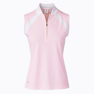 Daily Sports Carole Sleeveless Polo Shirt - Light Pink