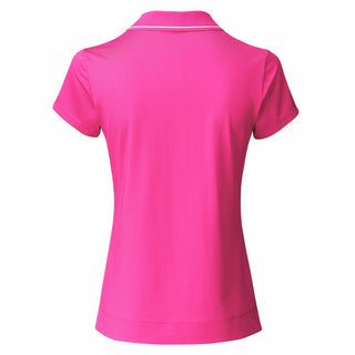 Daily Sports Indra Cap Sleeve Polo Shirt -Dahlia