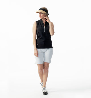 Daily Sports Patrice Sleeveless Polo Shirt - Black