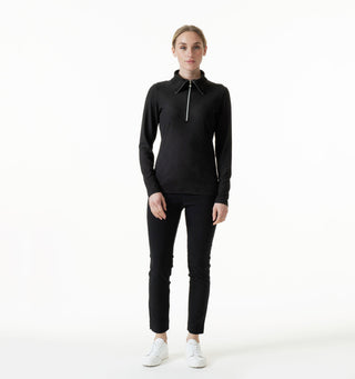 Daily Sports Floy Long Sleeve Roll Neck - Black