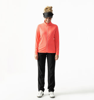 Daily Sports Alycia Long Sleeve Full Zip Top - Fushion