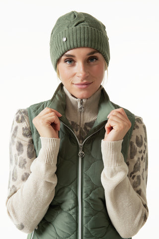 Daily Sports Ladies Addie Knitted Hat - Moss