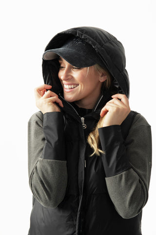 Daily Sports Bryanna Padded Long Length Vest - Black