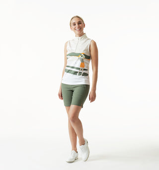 Daily Sports Britt Sleeveless Polo Shirt - Raw