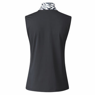 Daily Sports Lens Sleeveless Golf Polo Shirt - Navy