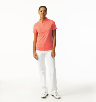 Daily Sports Peoria Short Sleeve Polo Shirt - Coral
