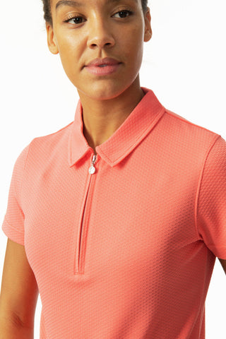 Daily Sports Peoria Short Sleeve Polo Shirt - Coral