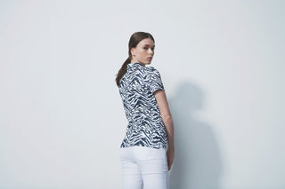 Daily Sports Lens Cap Sleeve Polo Shirt - Streamline Art