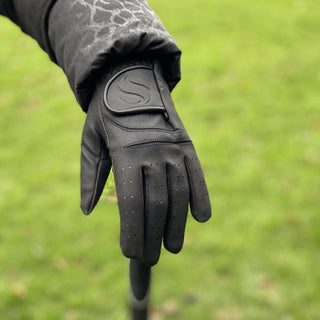 Elegance Women's All Weather Golf Glove (Left Hand) - Black