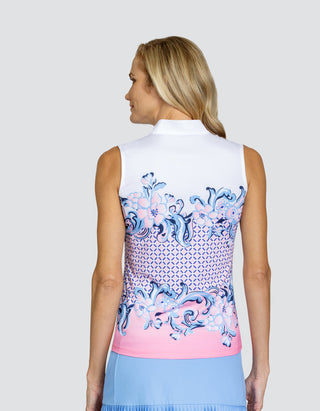 Tail Ladies Esmerae Sleeveless Polo -Grand Villa